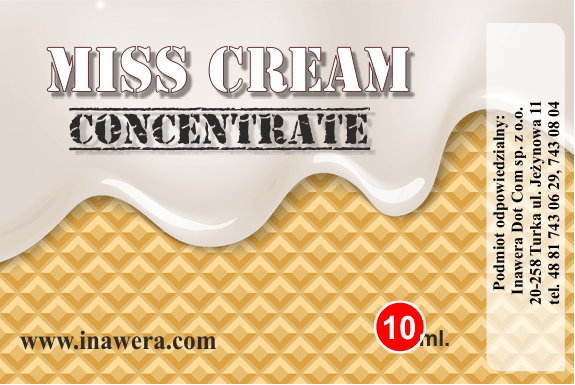 Inawera Concentrado Miss Cream 10ml (nº50)